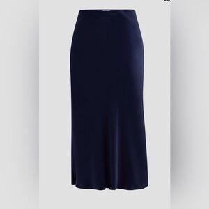 Rails Anya Satin Midi Skirt
